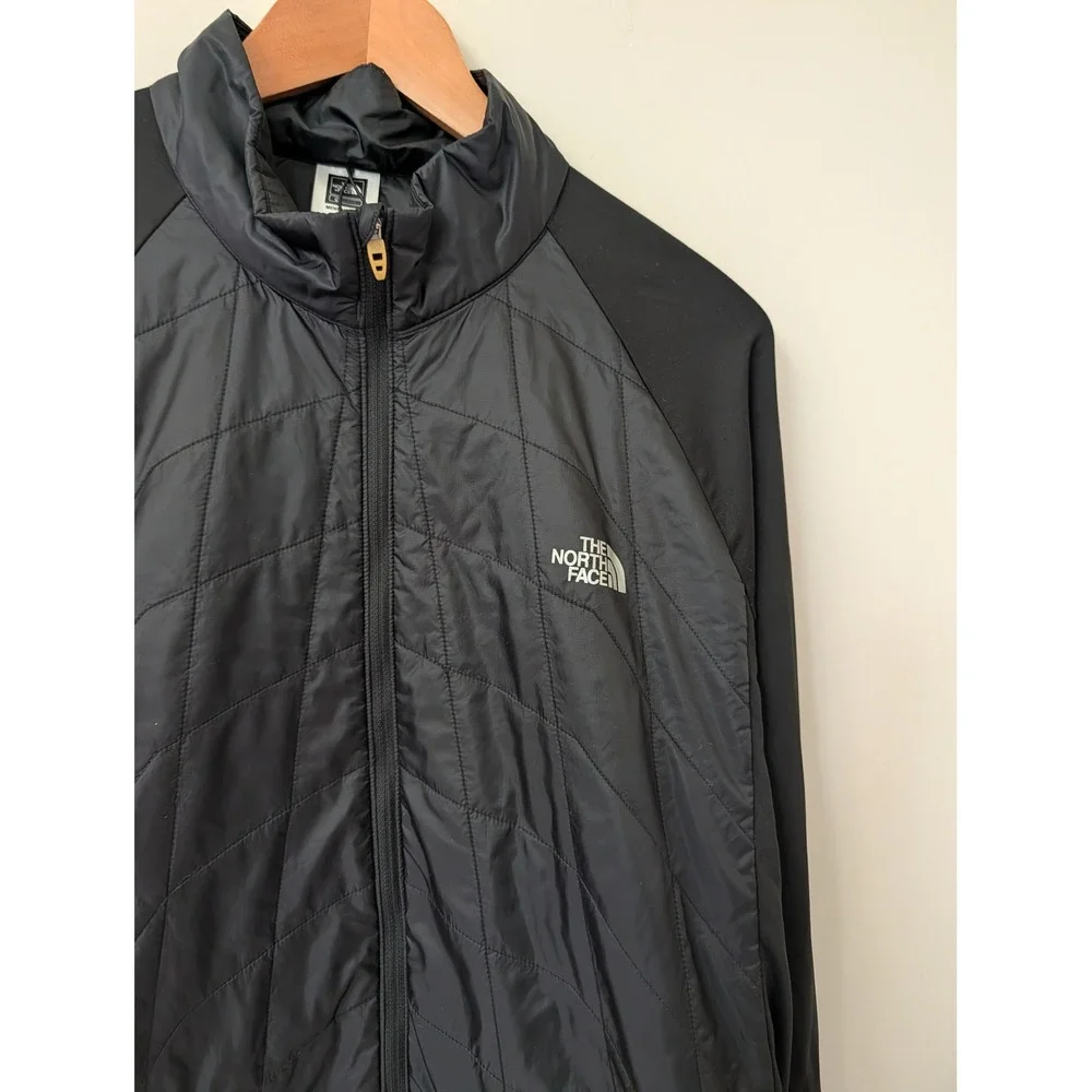 The North Face Flight Series Mens XL Black Hybrid Quilted Insulated Jacket Coat